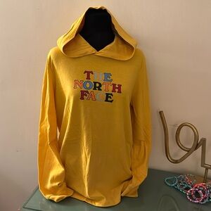 North Face hooded tee shirt 
Size Medium